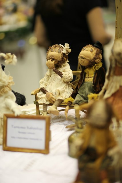 Великолепие выставки "Искусство Куклы" 11 декабря 2015 г