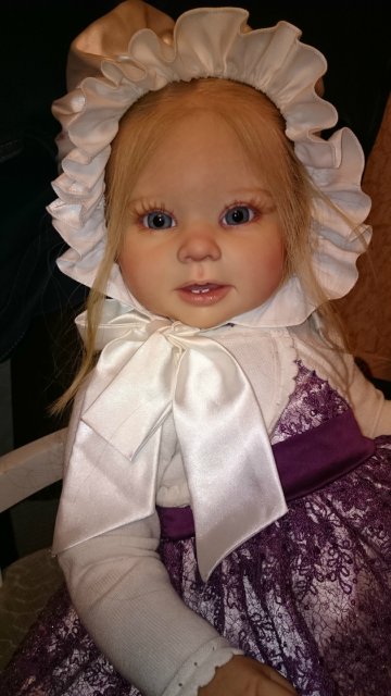 Мое солнышко - малышка Джастина из молда Бонни by Linda Murray