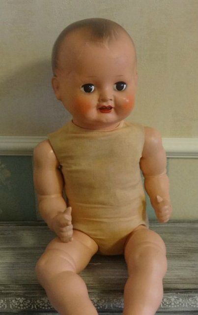 Кукла с мишкой играла — Антикварные куклы Jules Steiner (Штайнер): Франция (фото 3)