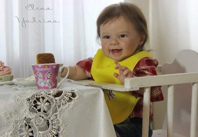 Дарю свою улыбку! Куклы реборн Елены Ядриной (фото 3)