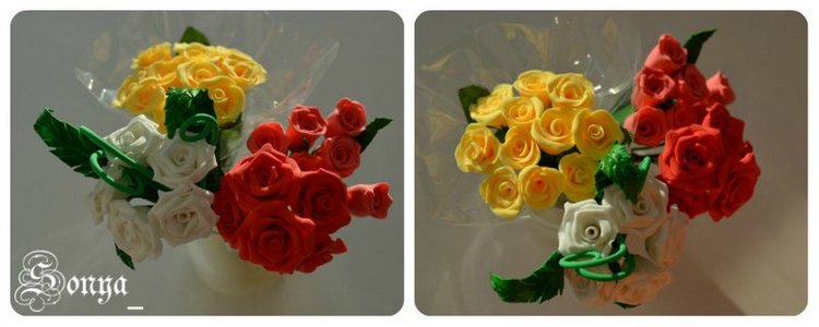 Кукольные мелочи. Часть 2. "Цветочки" (фото 10)