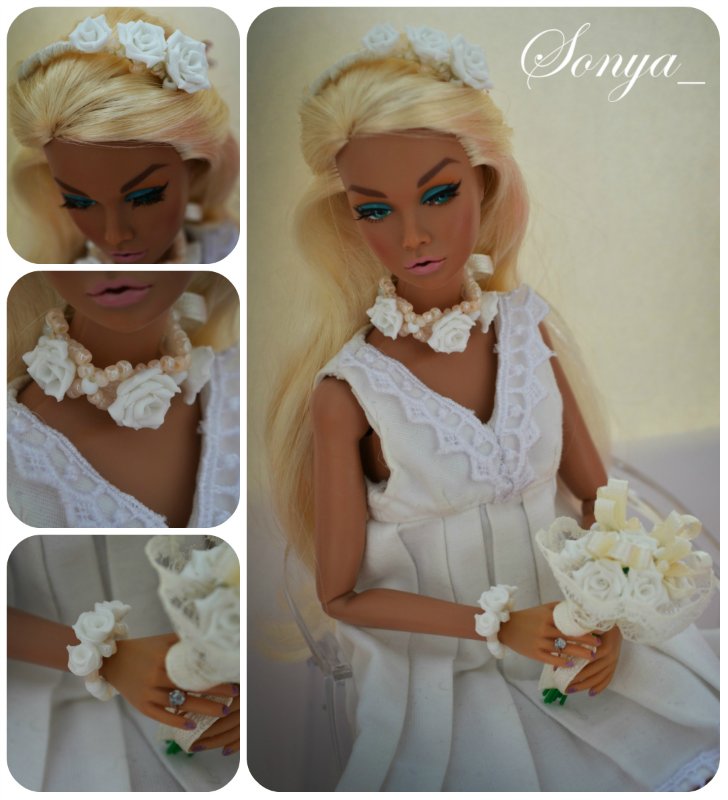 Кукольные мелочи. Часть 4. "Цветочная бижутерия"