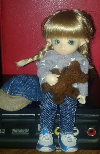 Юлька изменилась — Куклы Brownie (Брауни) Felix Doll: Tiny BJD (БЖД) (фото 4)