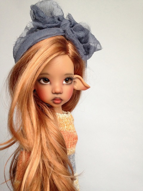 Оранжевое. Kaye Wiggs — Куклы Kaye Wiggs (Кайе Виггс): авторские BJD (БЖД) (фото 3)