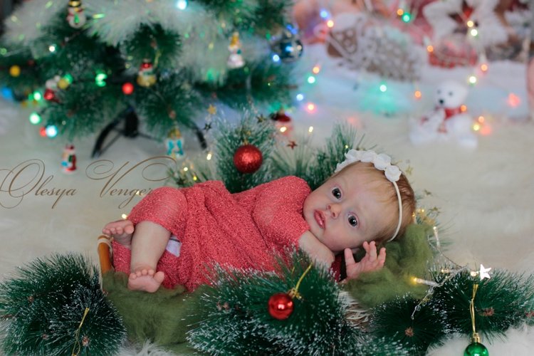 Моя Хлоя, мой любознательный Совенок, кукла реборн Олеси Венгер (фото 3)