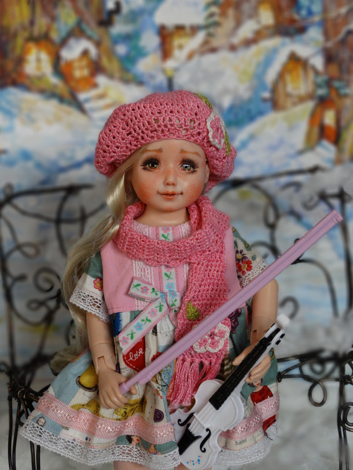 Нежная Лина - кукла Джолина (фото 8)