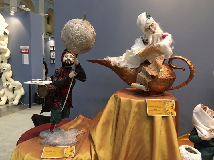 Москва "Гостиный двор" 2016 - Международная выставка "Искусство куклы" - мой взгляд