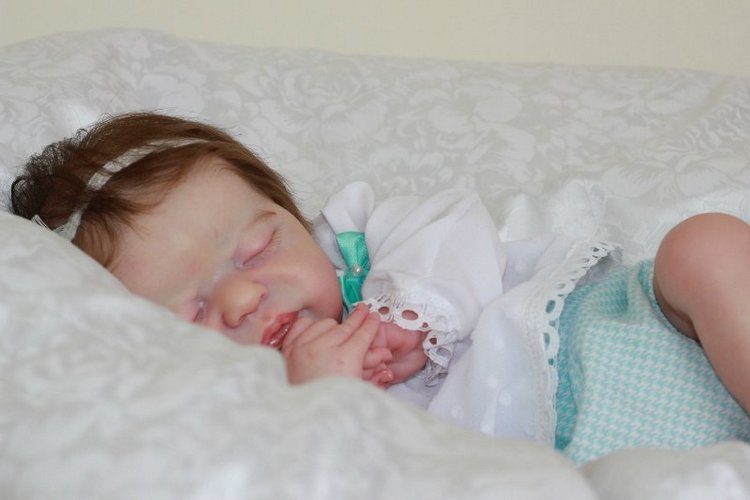 Маленькая бусинка Америкус, кукла реборн Беспаловои Жанны (фото 8)