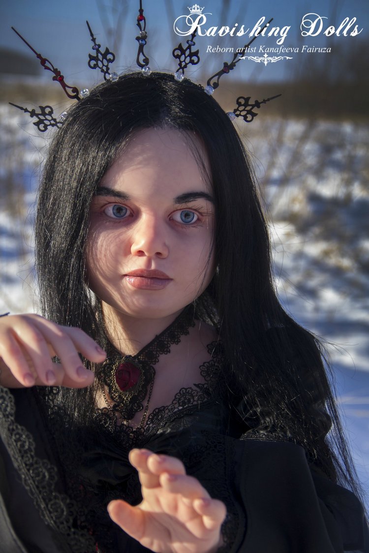 Готичная Габриэль. Gothic girl Mahafsoun