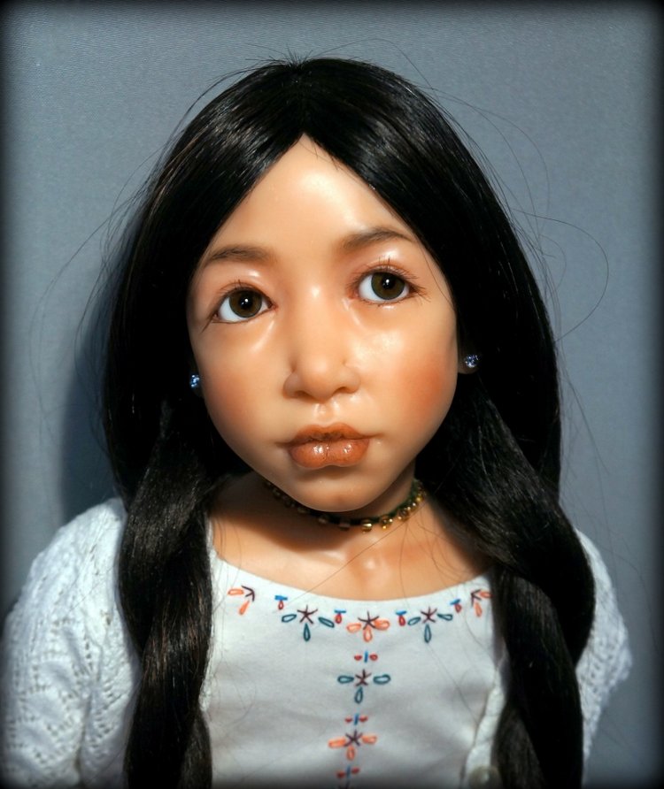 ООАК кукла Светланы Гришко. Кармен (фото 9)