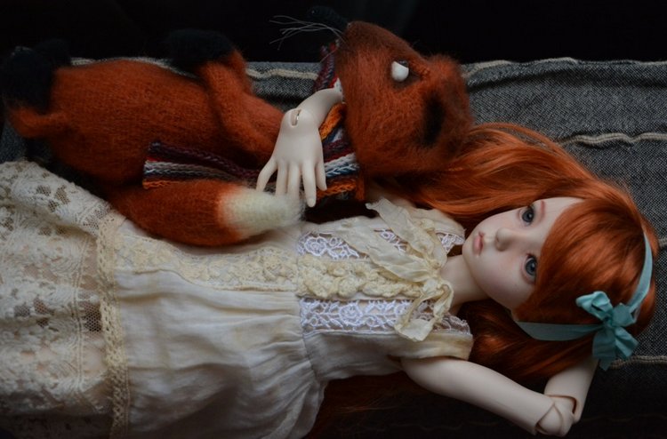 Краски осени разлились в волосах! Geogi Dollstown (фото 5)