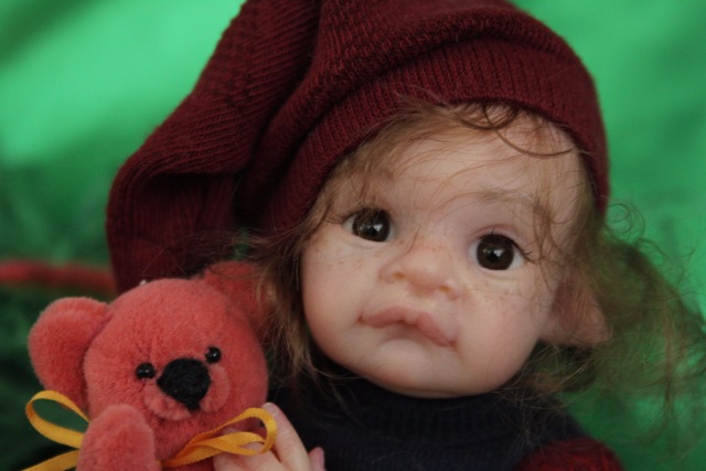 Малышок, кукла реборн Элины Кудрявцевой