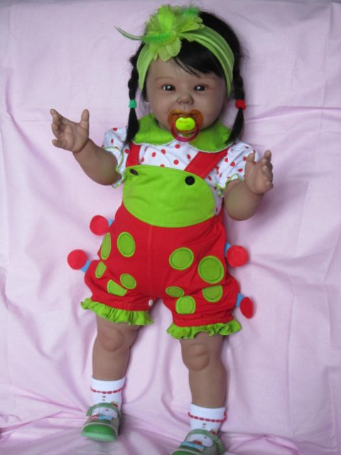 Маленькая шоколадка.Кукла реборн Преображенской Светланы (фото 10)