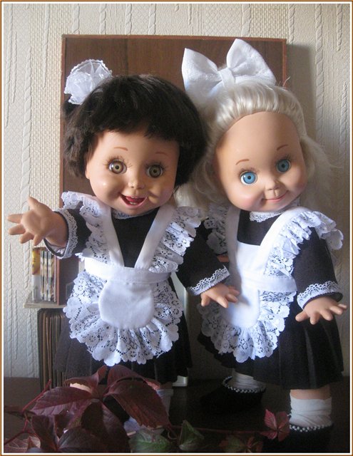Школа... Осень... Куклы Galoob Baby Face (фото 3)