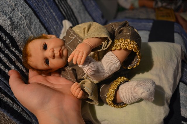 Ну очень серьезный Эльфик ООАК