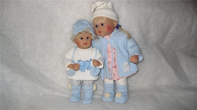 Фло и Флори. Куклы Schildkrot (фото 7)