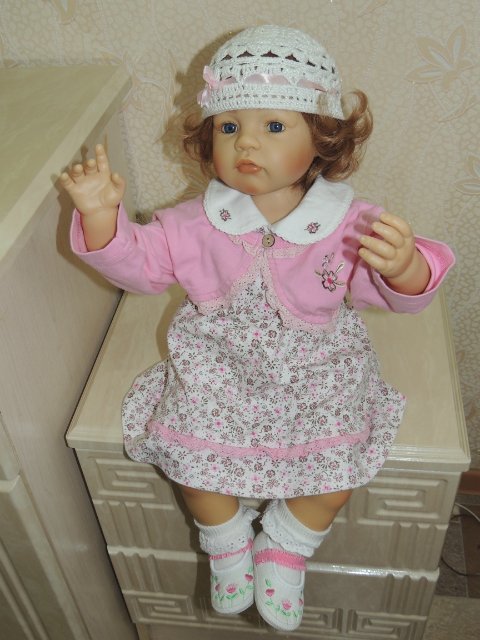 Нежная малышка Надюша от Bettine Klemm