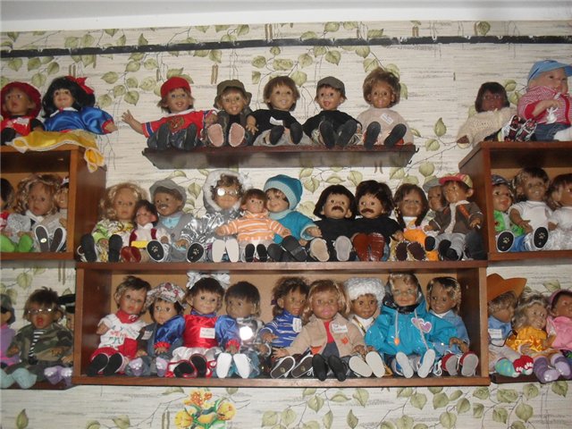 Сколько кукол может жить в квартире или мой кукольный рай