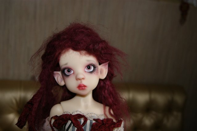 Fair elf Layla - Нежная лиловая эльфиня (фото 2)