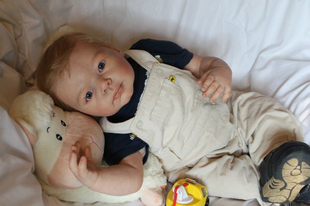 Мамино солнышко Ванечка. Куклы-реборн Натальи Ветровой