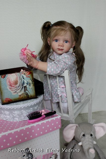 Фридолинка. Куклы реборн Елены Ядриной (фото 7)