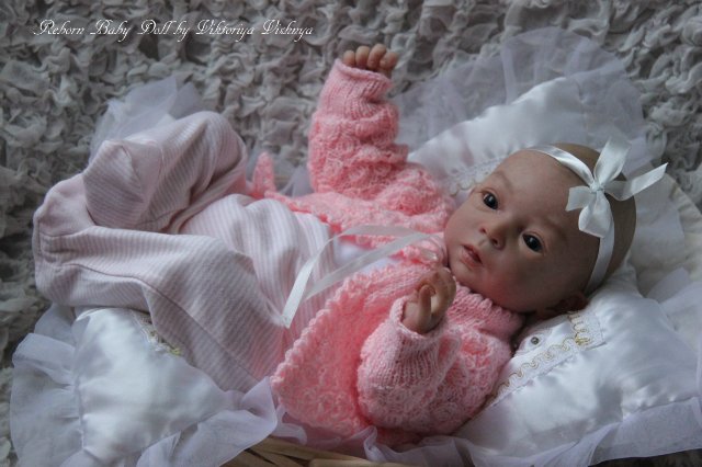 Аделиночка... Куколка реборн Виктории Вишни
