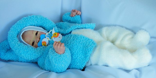 Малыш Хави. Кукла реборн Ольги Коновниной (фото 7)