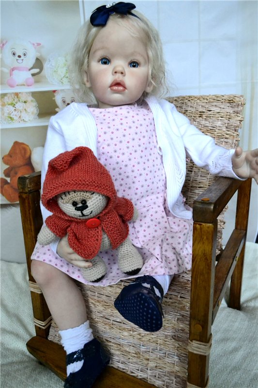 Кукла реборн Тибби — Куклы Реборн (Reborn): работы мастеров (фото 6)