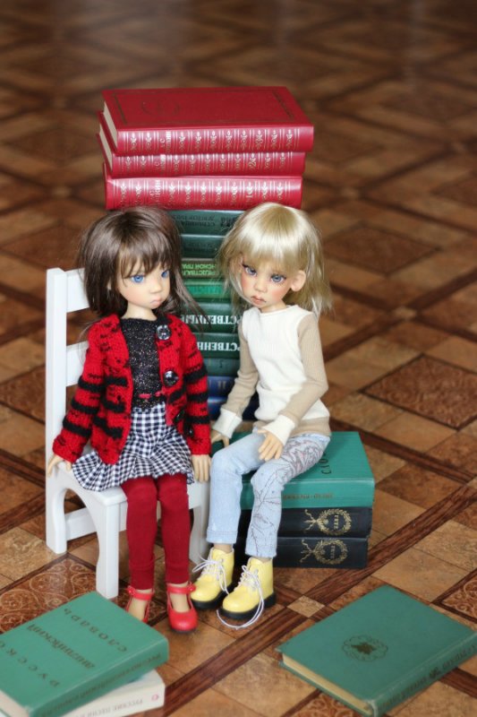Куклы Кае Вигс и любовь к чтению