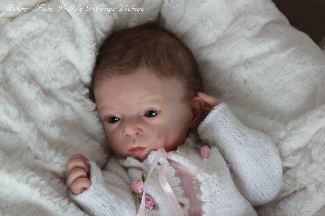 Аделиночка 2... Куколка реборн Виктории Вишни