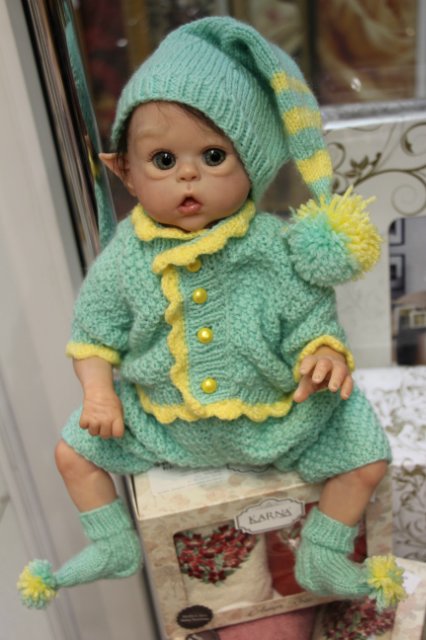 Эльфик реборн Ромашка, Ofelia by Olga Auer (фото 8)