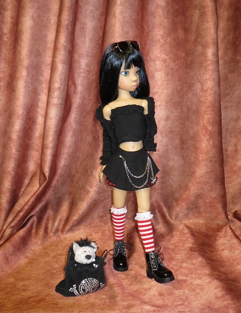 Мики. Капризная и разная — Куклы Kaye Wiggs (Кайе Виггс): авторские BJD (БЖД) (фото 10)