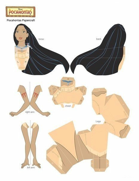 Мои любимые бумажные куклы для вырезания