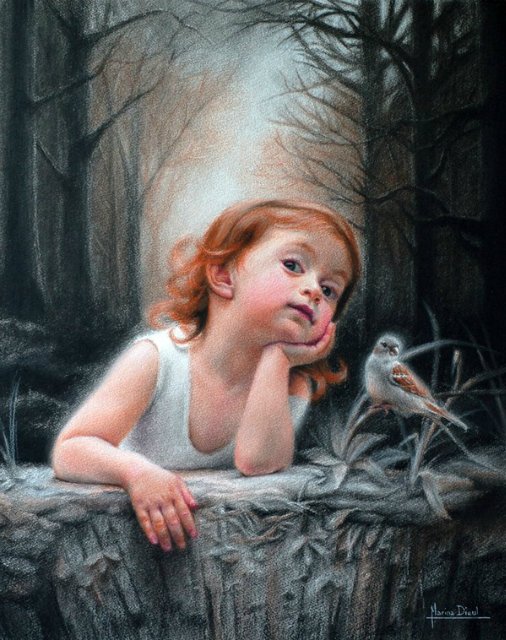 Дети в произведениях Марины Диул