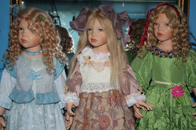 Ангельское создание Маруся и сестрички, коллекционные куклы от Zofia & Henry Zawieruszynski