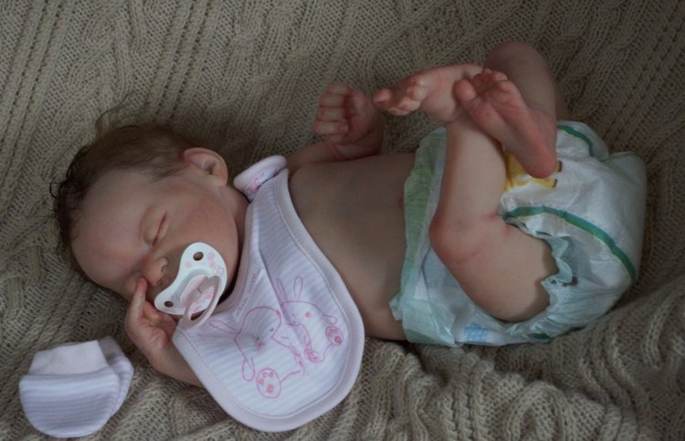 Малышка из молда Америкус от Лауры Лее .Куклы реборн Ольги Коновниной (фото 3)