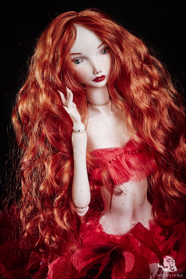 Коллекция шарнирных фарфоровых кукол "Райские птицы"