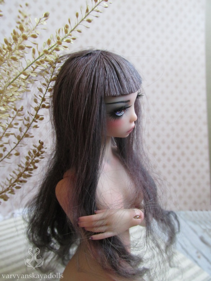 Готическая шарнирная кукла по имени Лаванда (фото 2)