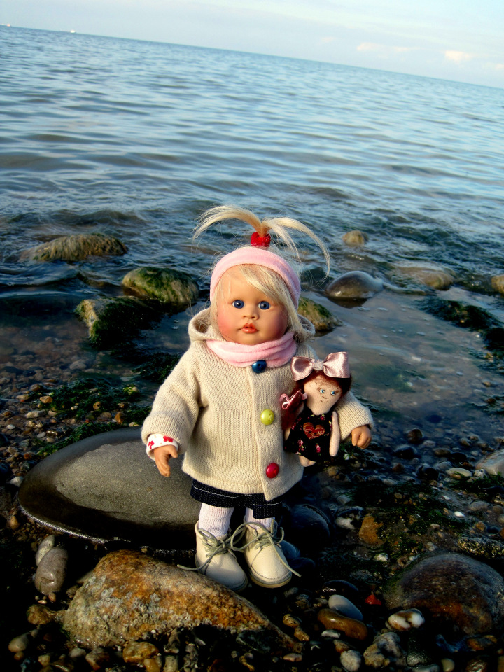 Путешествие к морю. Коллекционная кукла Фрося. Flori, Rolanda Heimer, Schildkrot