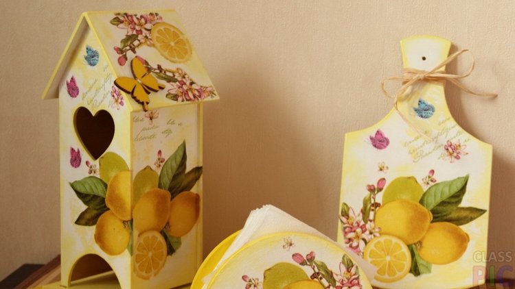 Техника ДЕКУПАЖ и мои первые работы