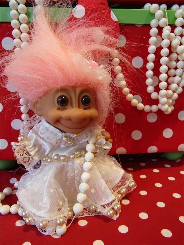 Настроение - в "горошек" — Игрушки Тролли (Trolls): винтажные Dam и Russ (фото 4)