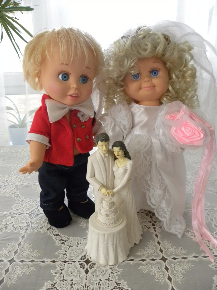 Ах, эта Свадьба, свадьба — Куклы Galoob Baby Face (Фейсинки): винтаж 90