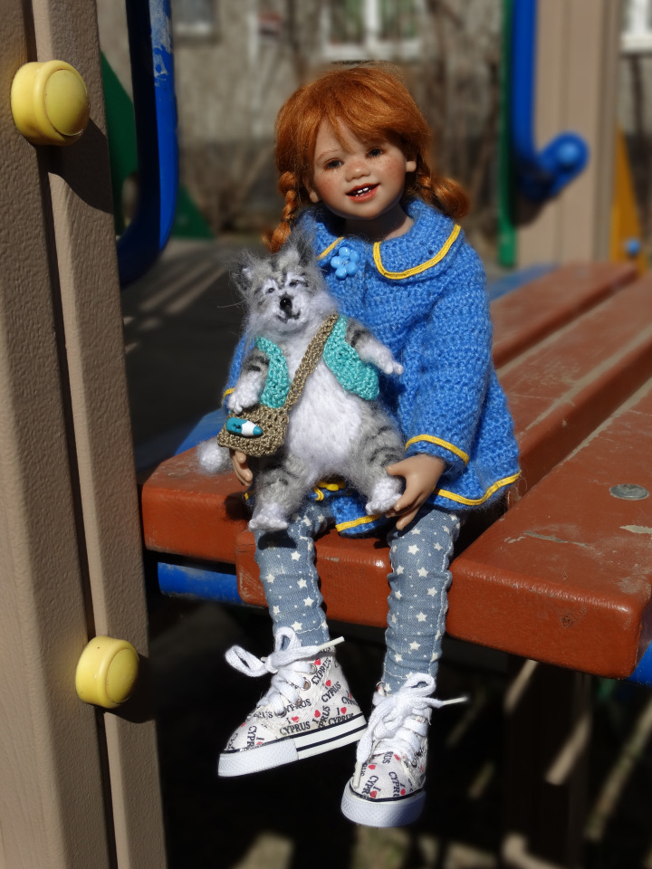 Кукла Annette Himstedt Лиля и Васька