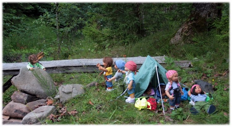 Как мы горы покоряли — Куклы Rosemarie Anna Muller (Мюллер): Вихтели (Wichtel) (фото 10)