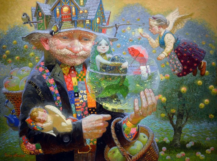 АНГЕЛЫ РЯДОМ С НАМИ ЖИВУТ... Сказочный иллюстратор