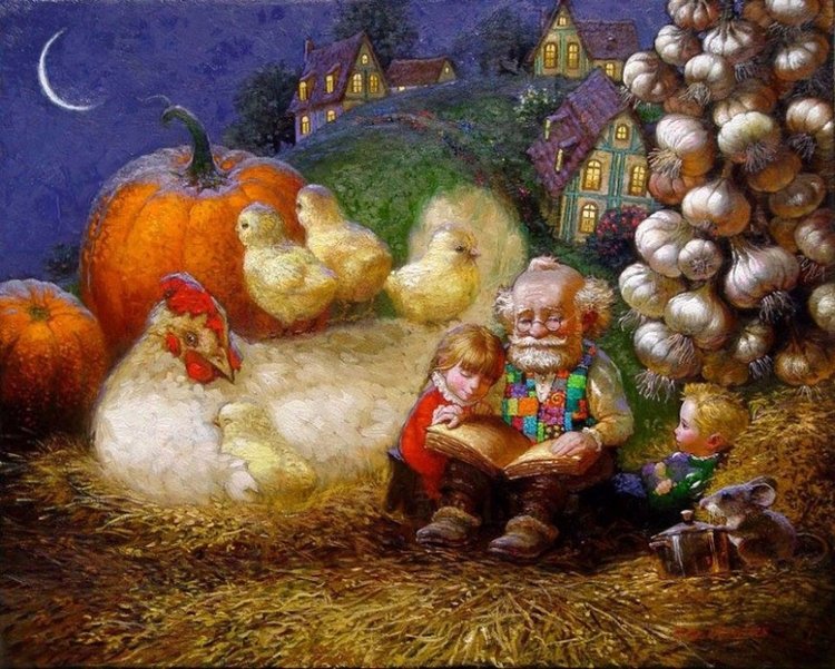 АНГЕЛЫ РЯДОМ С НАМИ ЖИВУТ... Сказочный иллюстратор