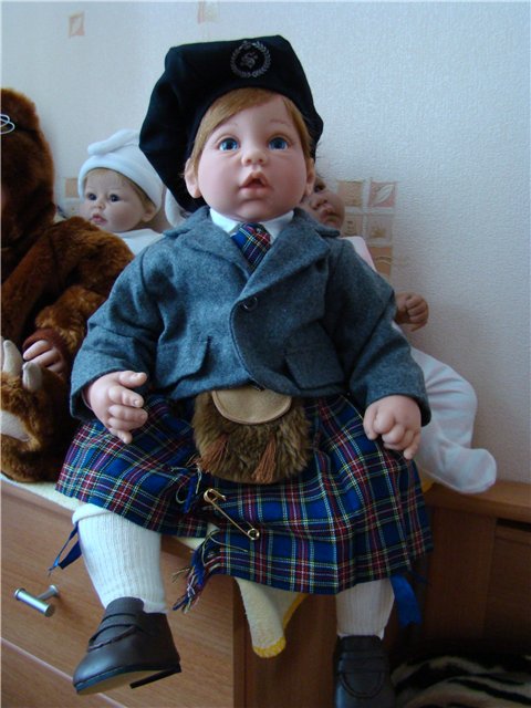 Чарли из Шотландии. Коллекционные куклы Ли Миддлтон