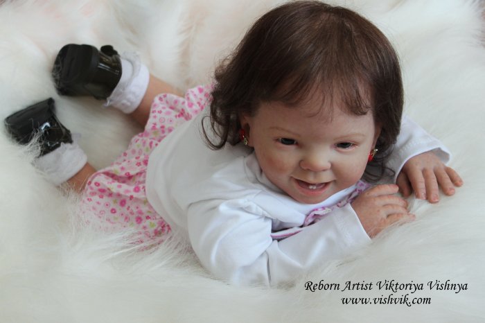Белоснежка... Снежка.. Кукла реборн Вишни Виктории