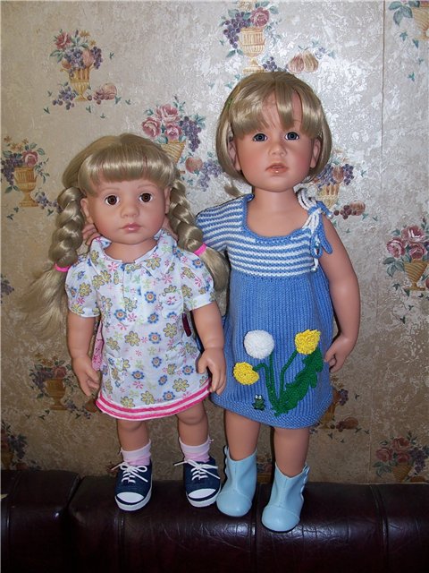 Весточка желанная - куколка Gotz (фото 5)