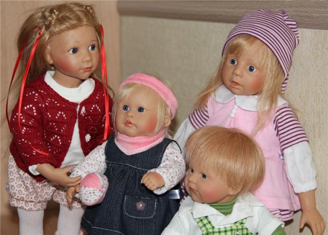 Малыши от Черепашки — Куклы Schildkrot (Шильдкрет): современные